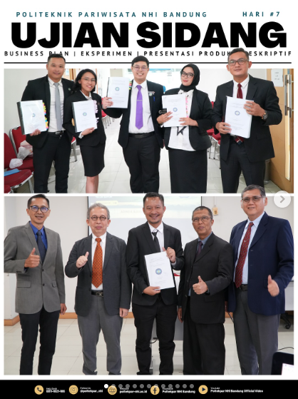 Ujian Sidang Poltekpar NHI Bandung Hari ke-7