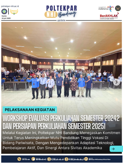 Pelaksanaan Kegiatan Workshop Evaluasi Perkuliahan Semester 20242 Dan Persiapan Perkuliahan Semester 20251