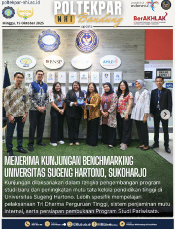 Menerima Kunjungan Benchmarking Universitas Sugeng Hartono, Sukoharjo