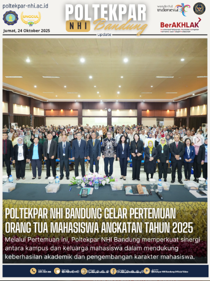 Poltekpar NHI Bandung Gelar Pertemuan Orang Tua Mahasiswa Angkatan Tahun 2025