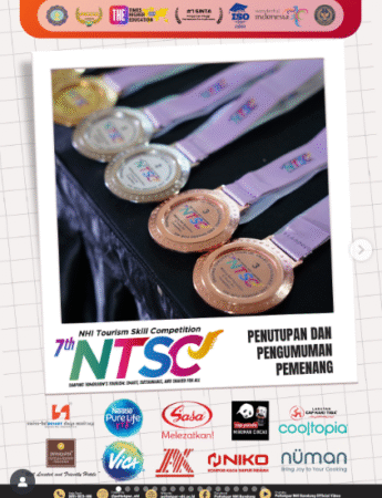 Rangkaian kegiatan NHI Tourism Skill Competition (NTSC) 2025 Resmi Berakhir