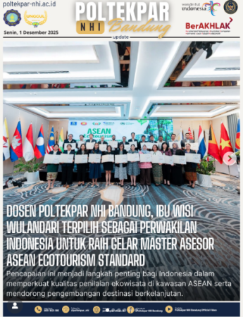 Dosen Poltekpar NHI Bandung, Ibu Wisi Wulandari Terpilih Sebagai Perwakilan Indonesia Untuk Raih Gelar Master Asesor Asean Ecotourism Standard