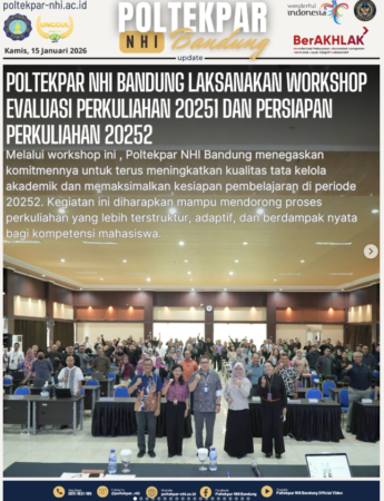Poltekpar NHI Bandung Laksanakan Workshop Evaluasi Perkuliahan 20251 Dan Persiapan Perkuliahan 20252