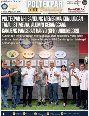Poltekpar NHI Bandung Menerima Kunjungan Tamu Istimewa, Alumni Kebanggaan Kanjeng Pangeran Haryo (KPH) Wironegoro