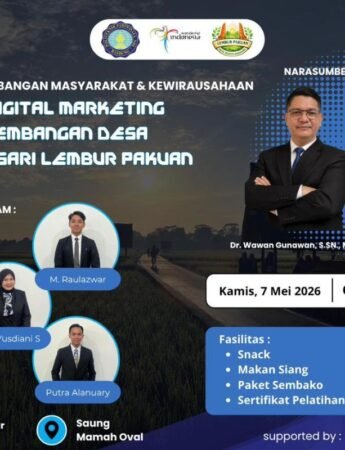 Pascasarjana Poltekpar NHI Bandung Dorong Digitalisasi UMKM Desa Wisata Lembur Pakuan