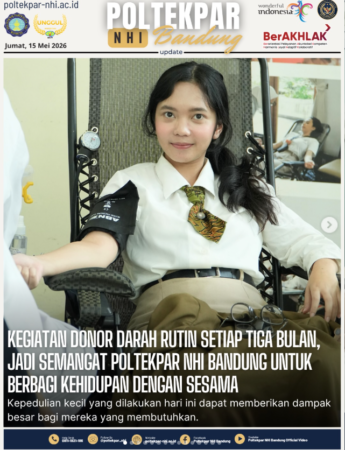 Kegiatan Donor Darah Rutin Setiap Tiga Bulan, Jadi Semangat Poltekpar NHI Bandung Untuk Berbagi Kehidupan Dengan Sesama