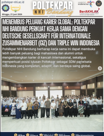 Menembus Peluang Karier Global: Poltekpar NHI Bandung Perkuat Kerja Sama dengan Deutsche Gesellschaft für Internationale Zusammenarbeit (GIZ) dan Triple Win Indonesia