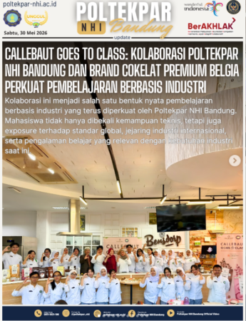 Callebaut Goes To Class: Kolaborasi Poltekpar NHI Bandung Dan Brand Cokelat Premium Belgia Perkuat Pembelajaran Berbasis Industri