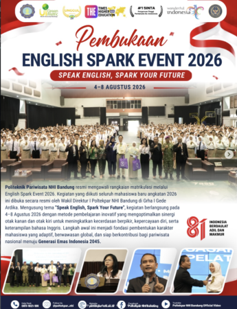 Pembukaan English Spark Event 2026 – Speak English, Spark Your Future