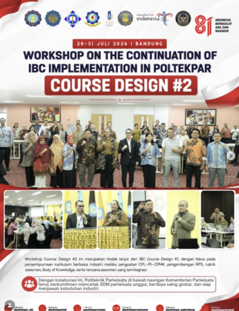Workshop on the Continuation of IBC Implementation in Poltekpar – Course Design #2