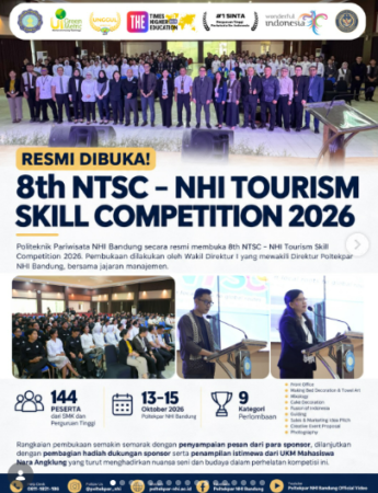 Resmi Dibuka! 8th NTSC – NHI TOURISM SKILL COMPETITION 2026